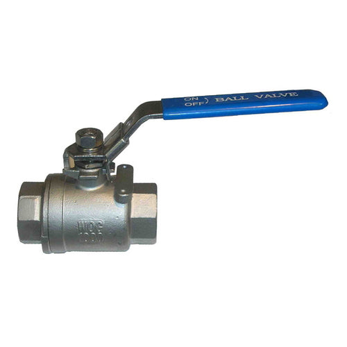 316 Stainless Steel Ball Valve 2 Piece BSP