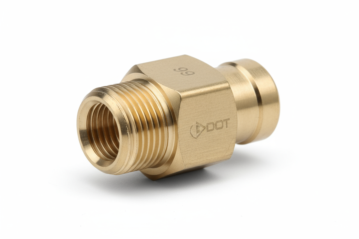 DOT FEMALE CONNECTOR NO. 66 - METRIC & IMP TUBE