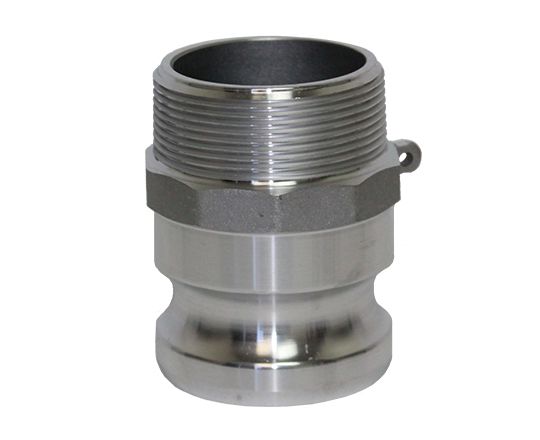 Aluminium Camlock Type F -  Male Camlock x Male BSP