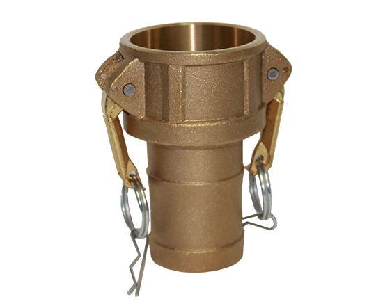 Brass Camlock Type C - Female Camlock x Hose barb