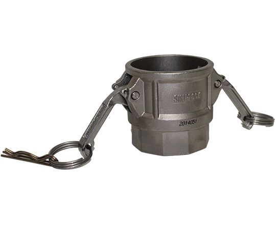 Stainless Steel Camlock Type D - Female Camlock x Female NPT