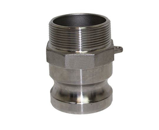 Stainless Steel Camlock Type F -  Male Camlock x Male NPT