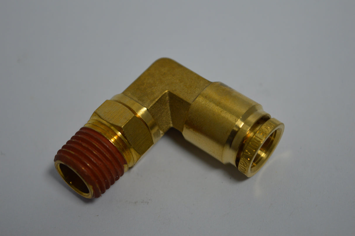 DOT MALE 90 DEGREE ELBOW SWIVEL NO. 69 - METRIC & IMP TUBE