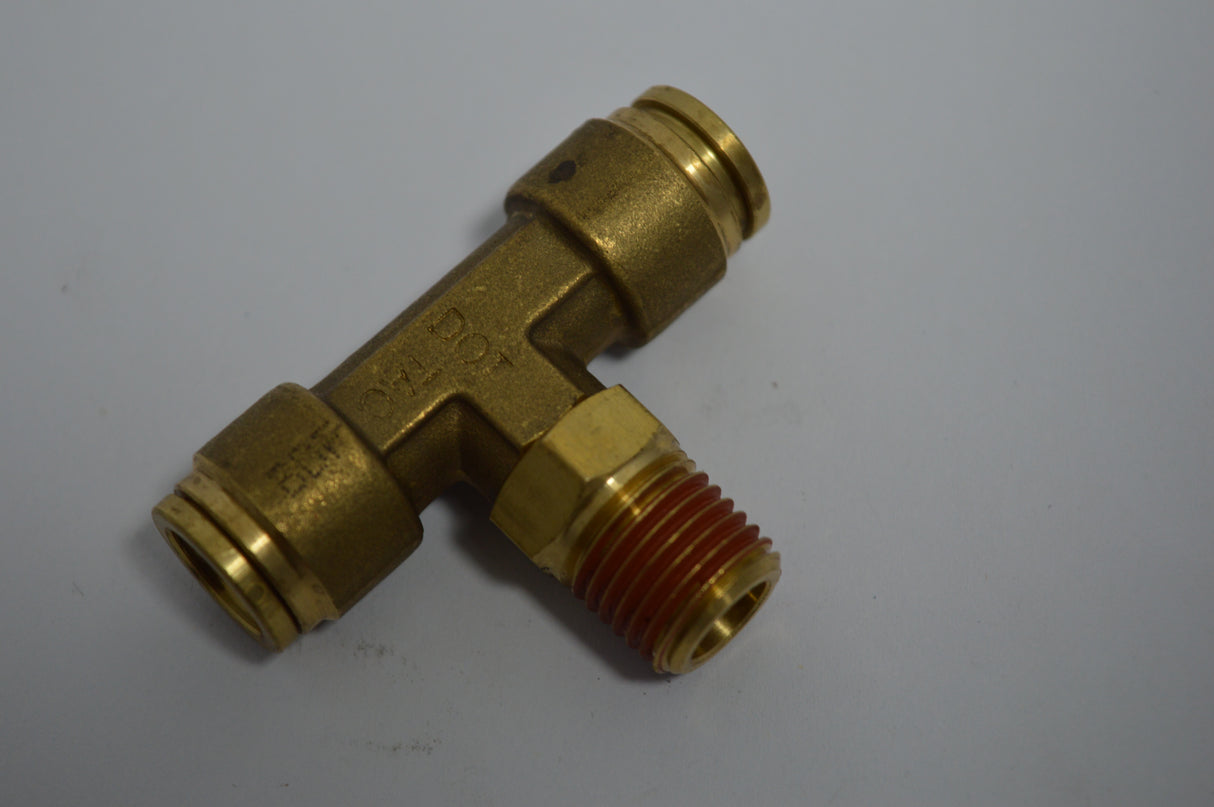 DOT MALE BRANCH TEE SWIVEL NO. 72 - METRIC & IMP TUBE